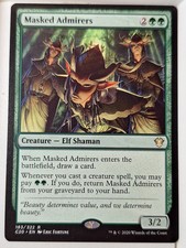 Masked Admirers - Commander: 2020 - Magic the Gathering MTG Nice!