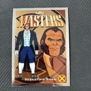 Sebastian Shaw 2025 Topps Finest X-Men '97 Masters #33 Common Bronze