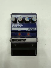 DOD Digitech DFX9 Digital Delay Echo Vintage Guitar Effect Pedal *READ*
