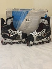 Bauer Mega 30-50 Inline Hockey Skates 11D w/Box  Accessories
