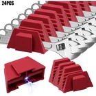 24x Magnetic Wrench Organizer Rack for Tool Drawer Heavy Duty Holder Storage Set