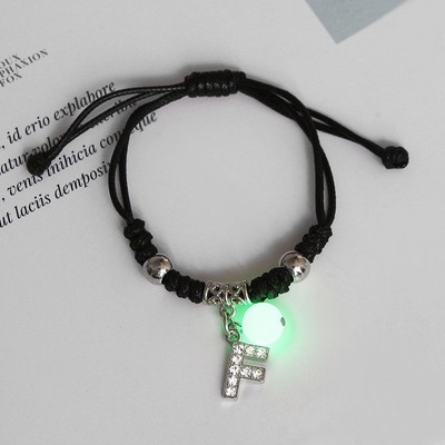 Strass Buchstaben Armbänder für Best For Friends mit Leuchteffekten