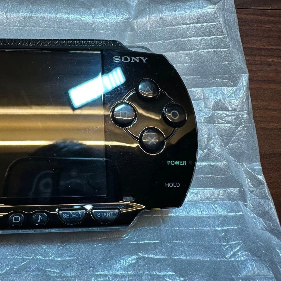 PSP 1000 Black Console 4866 From Japan - Image 4 of 4