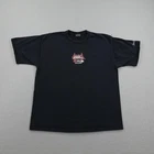 Vintage No Fear Shirt Mens XL Black SoBe Energy Drink Motocross Dirt Bike Y2K