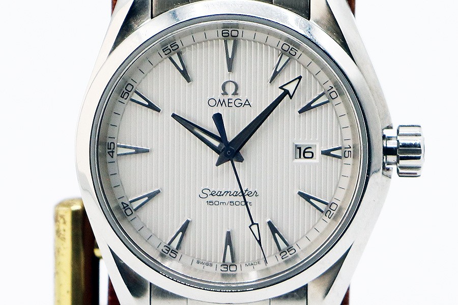 Omega Seamaster Aqua Terra 231.10.39 Silver Tapestry Dial Mens