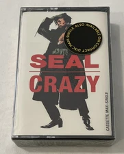 Seal - Crazy - SEALED Cassette Maxi Single