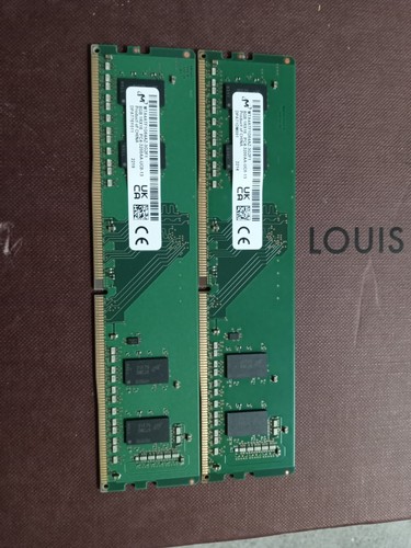 16 gb ddr4 ram 2x8 Micron Model # mta4atf1g64az 3g2f1