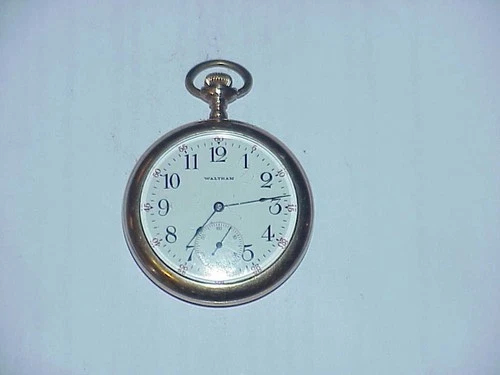 Vintage Waltham Mens Pocket Watch That Needs Repair