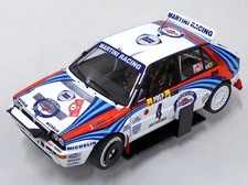 Miniature Car 1/18 Lancia Delta HF Integrale 1992 Monte Carlo Martini No4 White