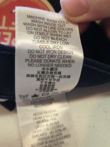 NWT Levi's 511 Slim Youth Size 18 Reg W29, L29 Stretch Pants Jeans Dark Blue - Picture 6 of 13