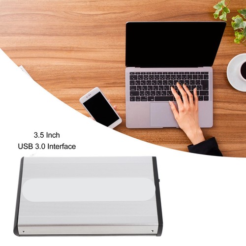 External Hard Drive 3.5in USB 3.0 5Gbps High Speed Mobile Hard Disk For Comp Hot - Afbeelding 22 van 28