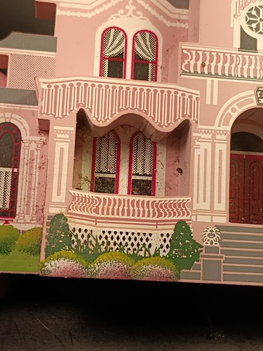 1993 Shelia's Wood Painted House "E.B Hall House" Wellsville New York - Picture 7 of 11