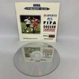 Fifa International Soccer Championship Edition SEGA MEGA CD Complete PAL VGC