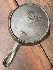 Wagner Ware Cast Iron #4 Skillet with Heat Ring