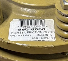 GENUINE Weasler 560-6006 Universal Friction Clutch, 1-3/8 in. x 6-Spline thumbnail 3