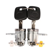 Fit For 1995-2004 Toyota Tacoma Door Lock Cylinder Set Kit with Keys Front Pair