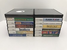 Lot of 14 Nintendo DS Empty Cases - No Games - Some Manuals