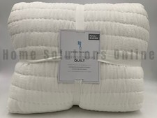 Pottery Barn Kids Sweetest Dreams Quilt Ivory Full Queen 302B