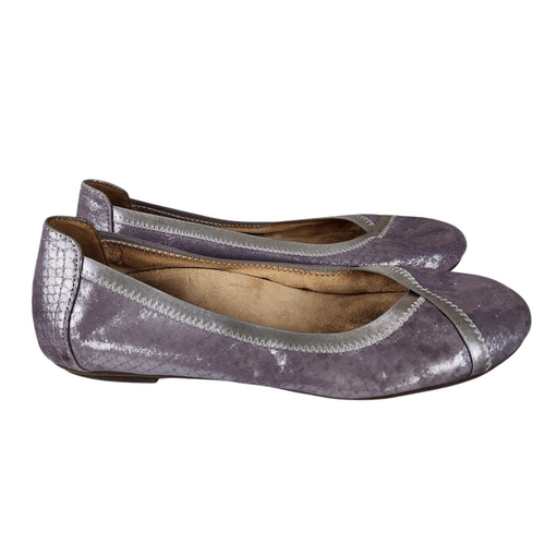Vionic- Caroll Comfort Support Women’s Purple Metallic Ballet Flats, Size 7.5 - Picture 3 of 15