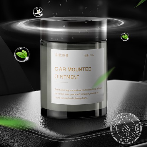 Car Air Freshener Perfume Auto Balm Car Aromatherapy Cream Gu Long/lemon/jasmin