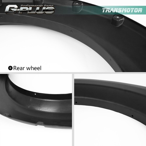 Fit For 2009-2014 Ford F150 Styleside Pocket Rivet Bolt-on Style Fender Flares - Picture 7 of 12
