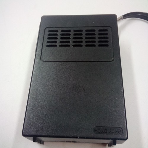 Vintage 80er Jahre schwarz Martronic AM TRANSISTORRADIO antik elektronisch - Bild 7 von 7