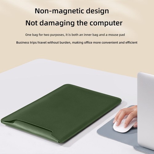 Dustproof Sophisticated Look Non-magnetic Laptop Inner Case and Power Supply Bag - Picture 2 of 47