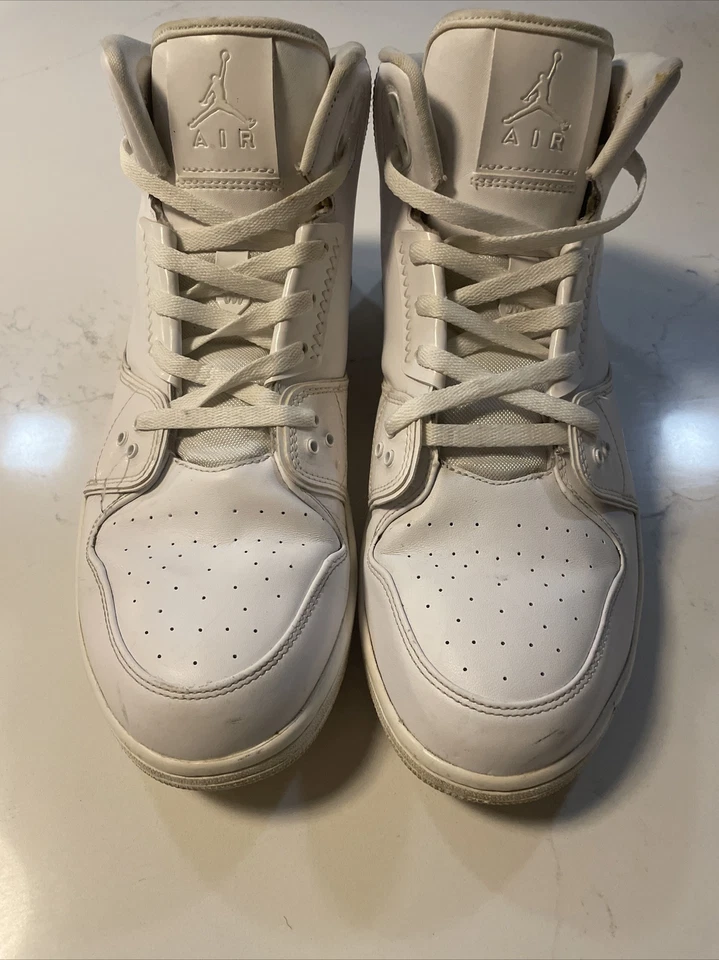 Talla 13 - Jordan 1 Flight 2 Alto Blanco Foto 3 de 4