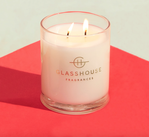 Glasshouse One Night in RIO 2x380g Soy Candle Passionfruit & Lime Triple Scented - Picture 2 of 10
