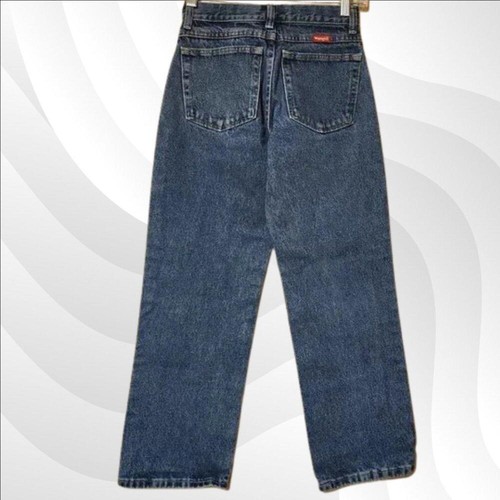 Wrangler Boys Jeans Size 12 Regular Adjustable Waist Denim - Picture 2 of 5
