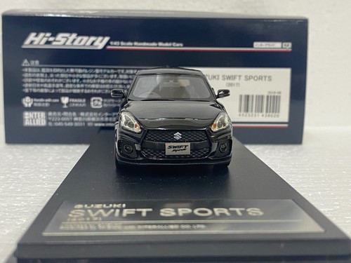 po 1:43 Hi Story HS208BK Suzuki Swift Sport 2017 JDM resin scale model car - Picture 10 of 13