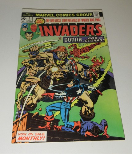 Invaders #2 (1975) Casi nuevo? cómic (fuga de cerebros de primera aparición) - Imagen 2 de 6