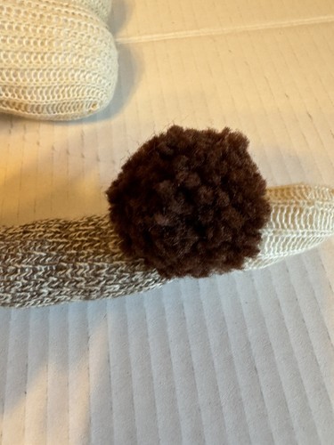 Vintage Sockenaffe selbstgemacht Handarbeit OOAK Stofftier - Bild 9 von 13