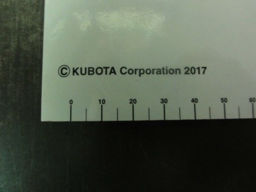 Kubota MC T2090BR T2290KW T2290KWT Mower Maintenance Chart Manual - 第 3/4 張圖片