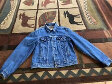 VTG LEVI'S 71506-0216 MEN'S DARK INDIGO DENIM TRUCKER JACKET SZ 46L MADE IN USA