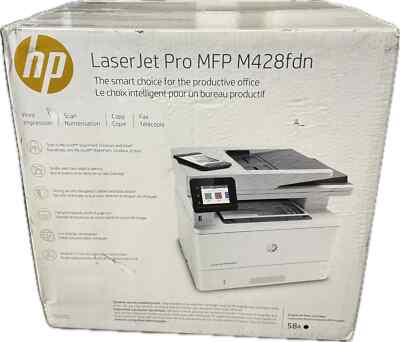 HP LaserJet Pro M428fdn All-in-One Monochrome Laser Printer Brand New W1A29A