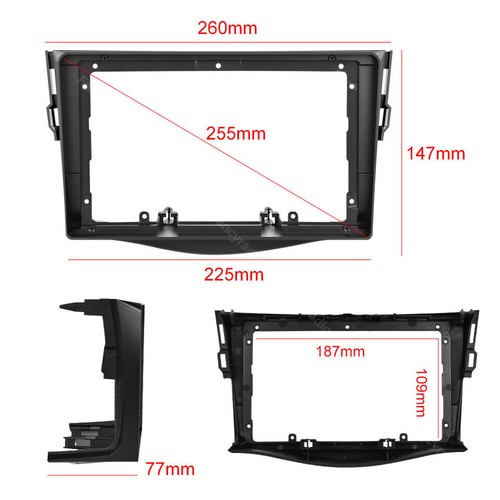 For Toyota RAV4 2007-2012 Car Stereo Radio Android 13 Carplay GPS Player+Camera - Picture 9 of 12