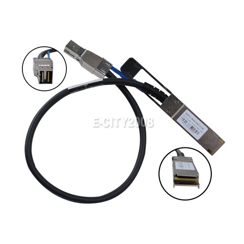 External SAS Cable QSFP SFF-8436 to SFF-8644 Hybrid HD Mini SAS Cable 0.5-2m - 第 13/24 張圖片