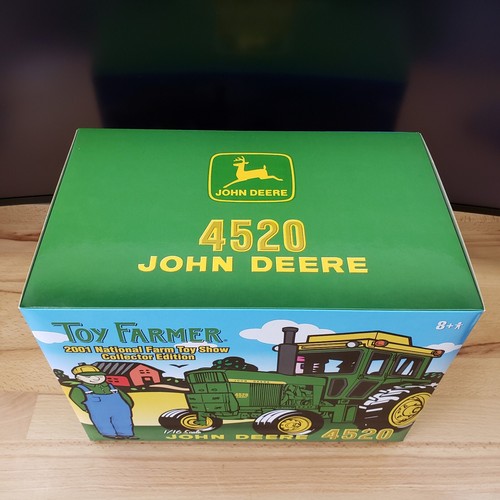 Ertl Toy Farmer John Deere Model 4520 Tractor 2001 National Farm Toy Show 1:16 - Picture 14 of 21