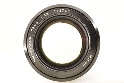 希少 ニコン AI Noct-NIKKOR 58mm f1.2 MF B184 Nikon 58mm f1.2 Noct-Nikkor AI - Lens – Kamerastore