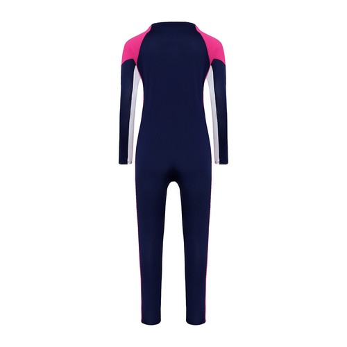 Girls Swimsuit Activities Rush Guard Cover One Piece Surfing Swimwear Leotard - Picture 7 of 22