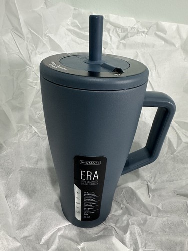 BrüMate Era 30 oz Insulated Tumbler, 100% Leakproof, Rare Color Midnight - Picture 4 of 9