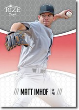 (25) MATT IMHOF Philadelphia Phillies 2014 Rize Draft Baseball Rookie RC LOT