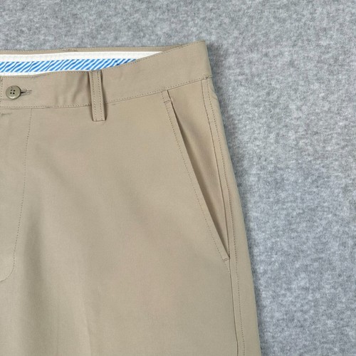 Footjoy Golf Pants Mens 34x32 Tan Performance Stretch Embroidered FJ Logo - Picture 5 of 13