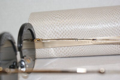 New Authentic Jimmy Choo Gotha Matte Black THP 50-22-145  display picture 2