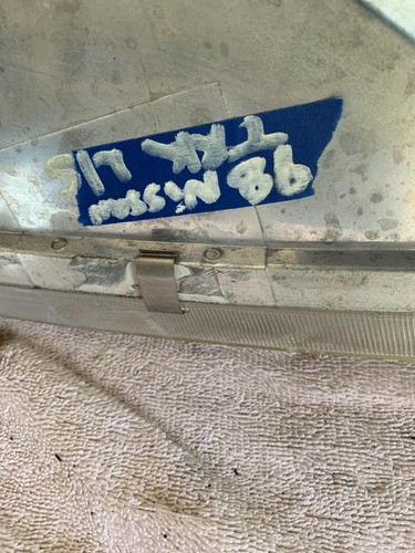 1998-2000 Nissan Frontier Head Light Head Lamp with Bracket drivers left Side - Picture 7 of 8