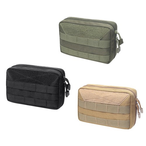 Tactical Large MOLLE Pouch Multi-purpose EMT Medic Admin Bag Utility Waist Pack - Picture 2 of 15