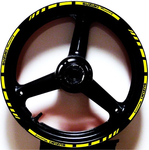 CUSTOM GP FELGENSTREIFEN RAD ABZIEHBAND AUFKLEBER SUZUKI Racing GSX 1300R Hayabusa - Bild 12 von 35