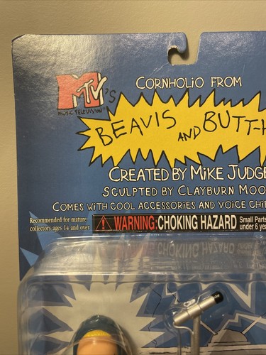 Mtv's Beavis & Butt-Head Cornholio Action Figure Figurine Brand New DS Talking - Bild 4 von 11