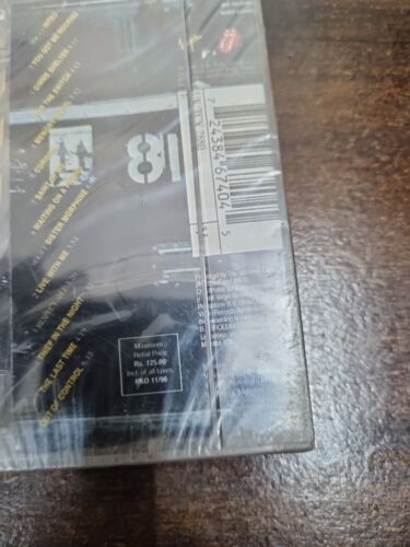 The Rolling Stones No Security INDIA Cassette SEALED RARE TAPE - Picture 4 of 5